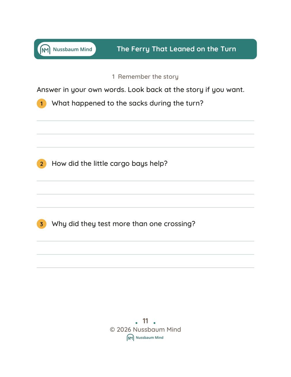 The Ferry That Leaned on the Turn complete book page 12