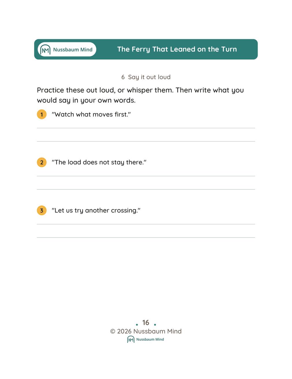 The Ferry That Leaned on the Turn complete book page 17