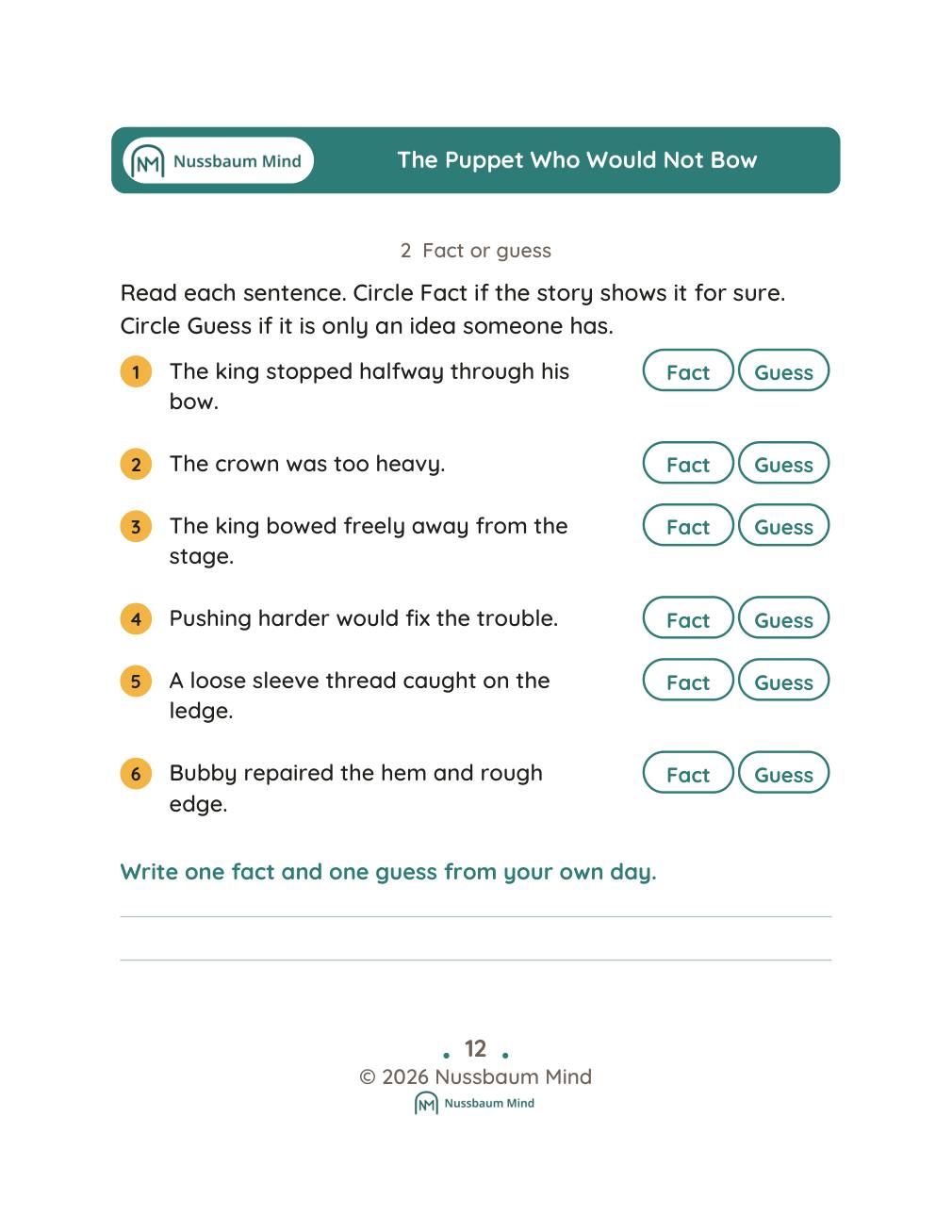 The Puppet Who Would Not Bow complete book page 13