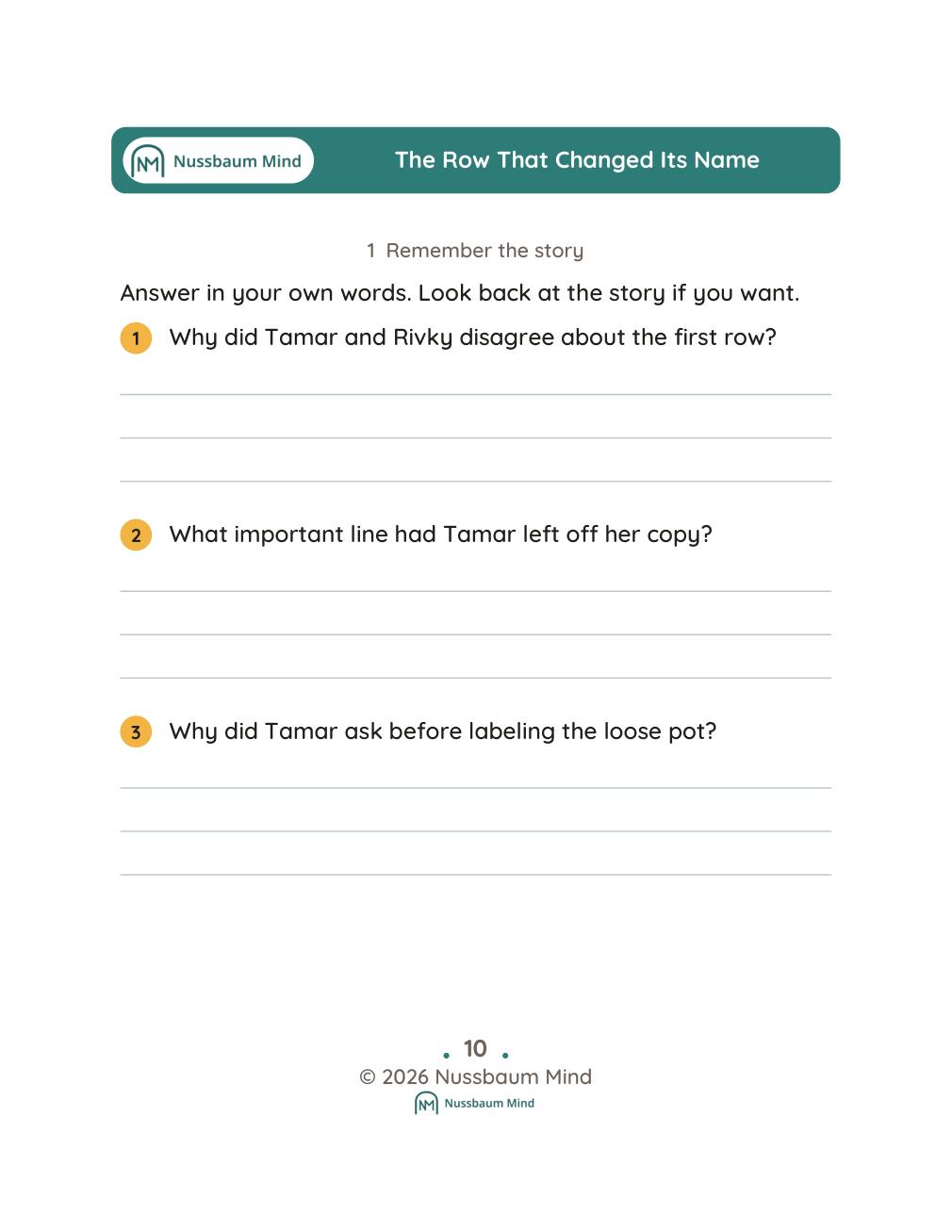 The Row That Changed Its Name complete book page 11