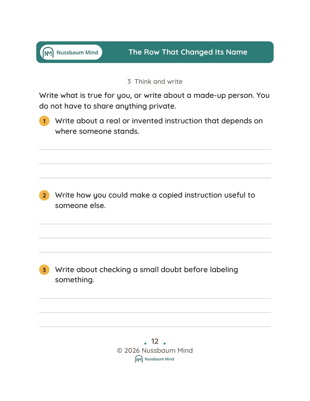 The Row That Changed Its Name complete book page 13