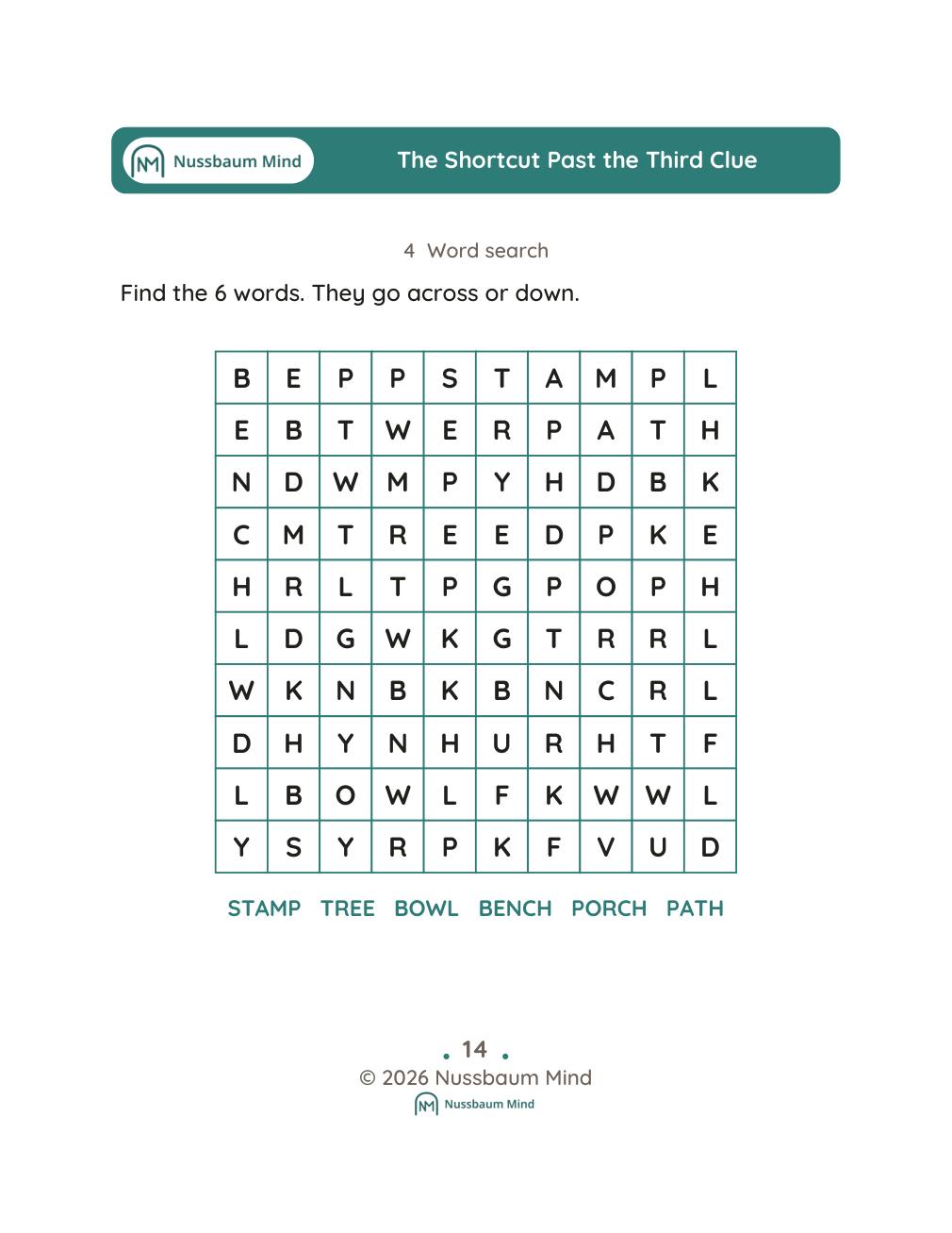 The Shortcut Past the Third Clue complete book page 15